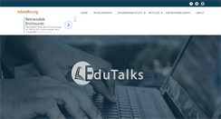 Desktop Screenshot of edutalks.org